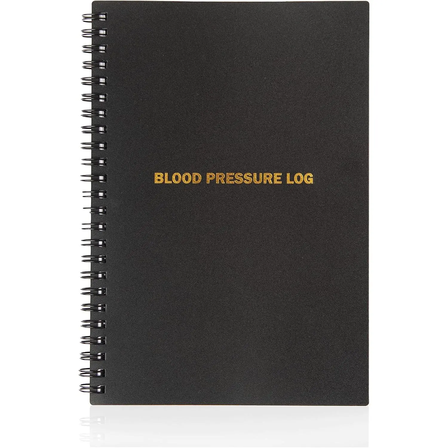 A5   Logbook with Hardcover – Spiral Bound   Notebook – Daily Recording and  of  ,  and Medication at , 116 Pages