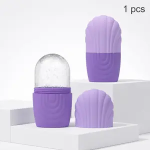 Ice Roller for Face and Eye Glow Naturally and Skincare, Ice Face Roller, Ice Facial Cube, Gua Sha Face Massage, Ice Roller Face for Beauty and Skin Care Gift for Men & Women Face Ice Roller