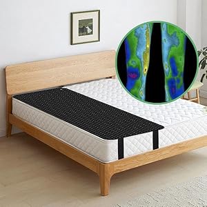 Grounding Mat for Bed, Queen Size, Brown, Faux, Spot Only, Grounding