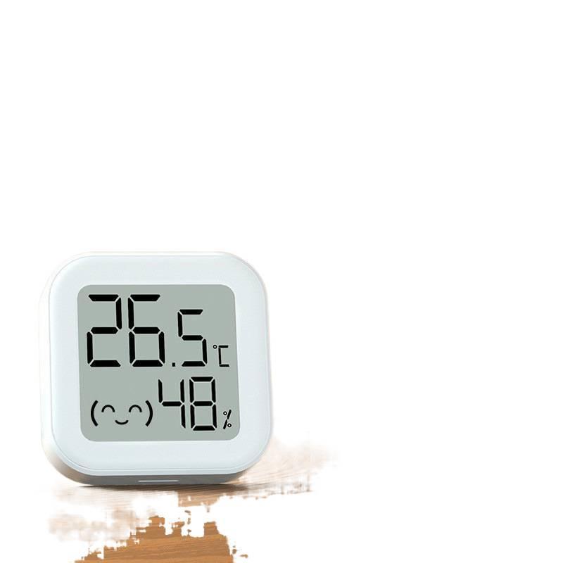 Electronic Thermohygrometer for Indoor Use, High-Precision Baby Room Digital Display Alarm Clock Hygrometer