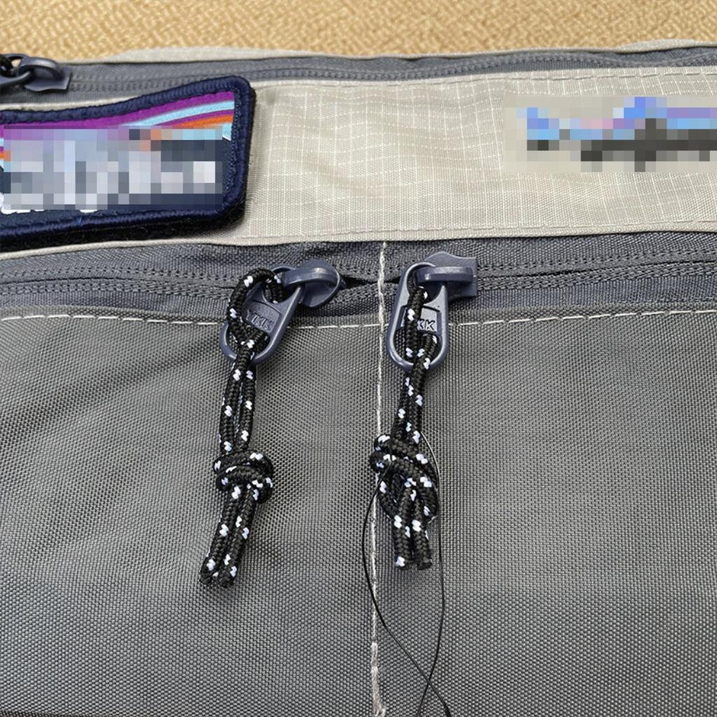 Color-Block Fishing Crossbody Bag Trendy Street Style Shoulder Bag Unisex Outdoor Waterproof Small Bag Multi-Functional Phone Bag