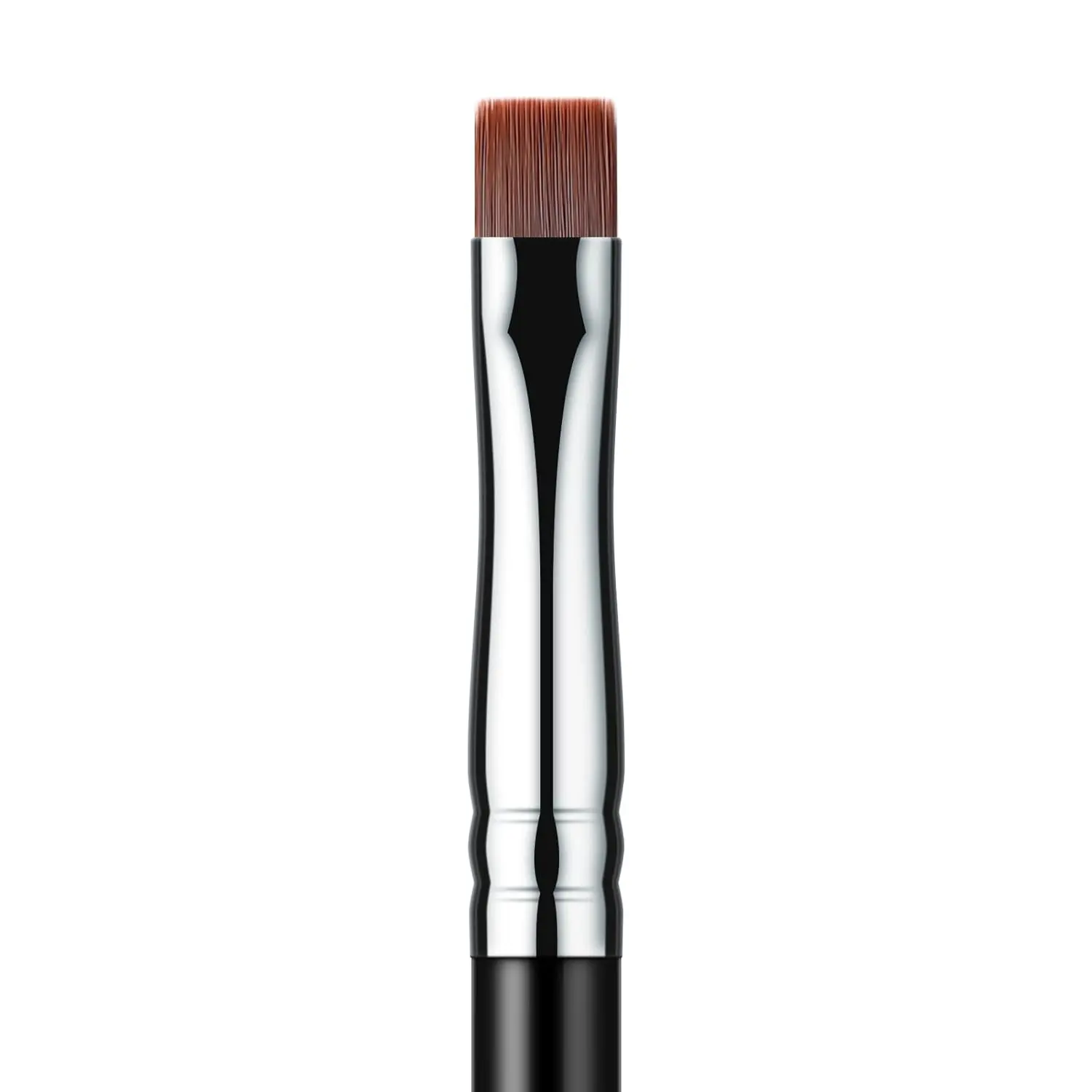 Brush, Professional Precise Flat Defined Concealer Eyebrow Brush Multifunctional Firm Stiff Synthetic Bristle Precision Thin Eyeliner Brush for Gel Liquid Cream Cake(E808)