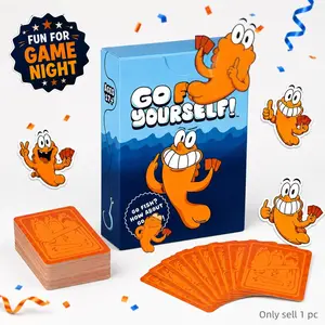 GO FISH Adult Party Card Game – Funny & Rude Game for 3-10 Players, Quick to Learn, Great White Elephant Gift, Stocking Stuffer, Holiday & Board Games Night