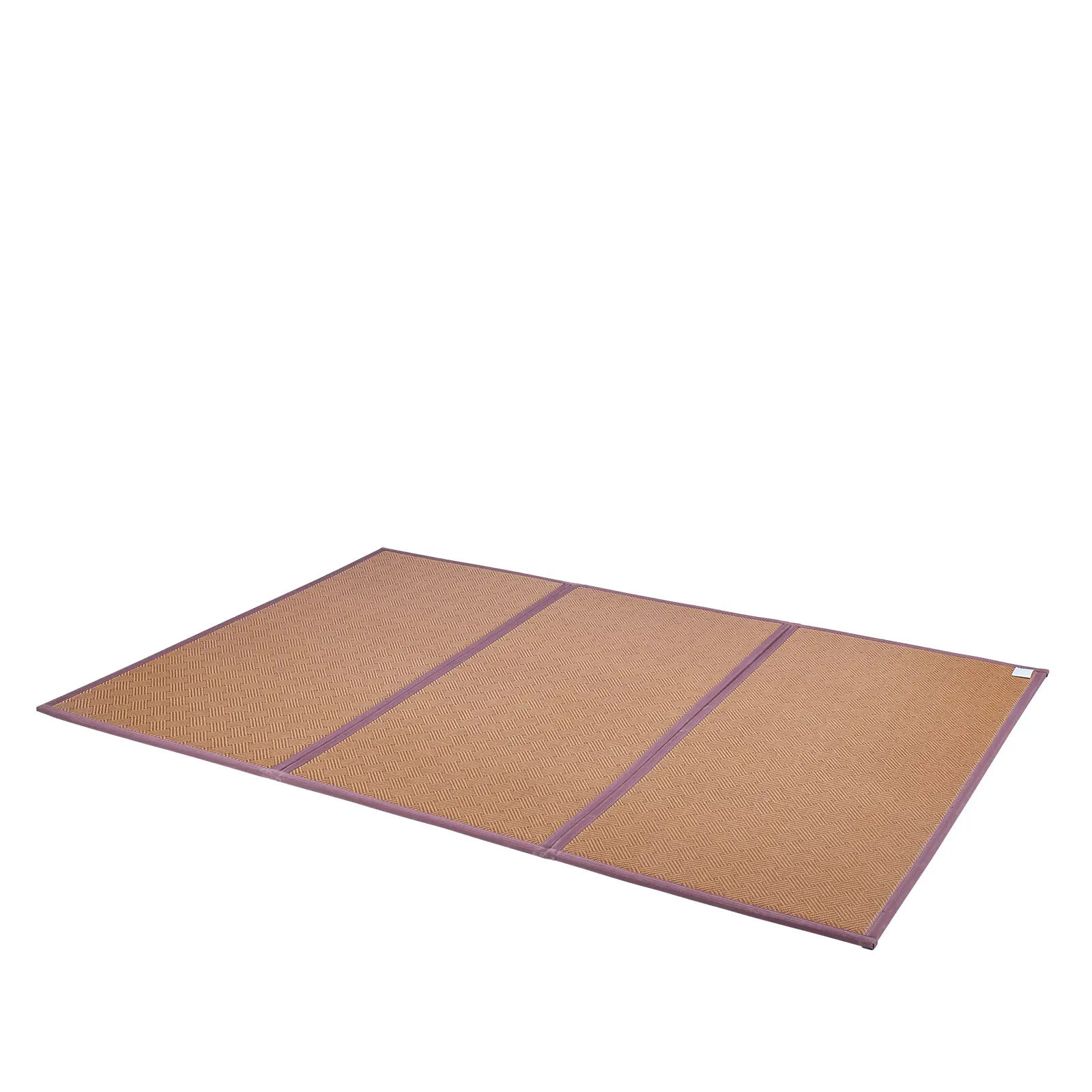Japanese Tatami Mat, 80 x 55 in Foldable Handwoven Natural Rattan Tatami Mat, Non-Slip & Easily Cleaned Japanese Tatami Floor Mat, Summer Breathable Sleeping Mat for Meditation Yoga Relaxation
