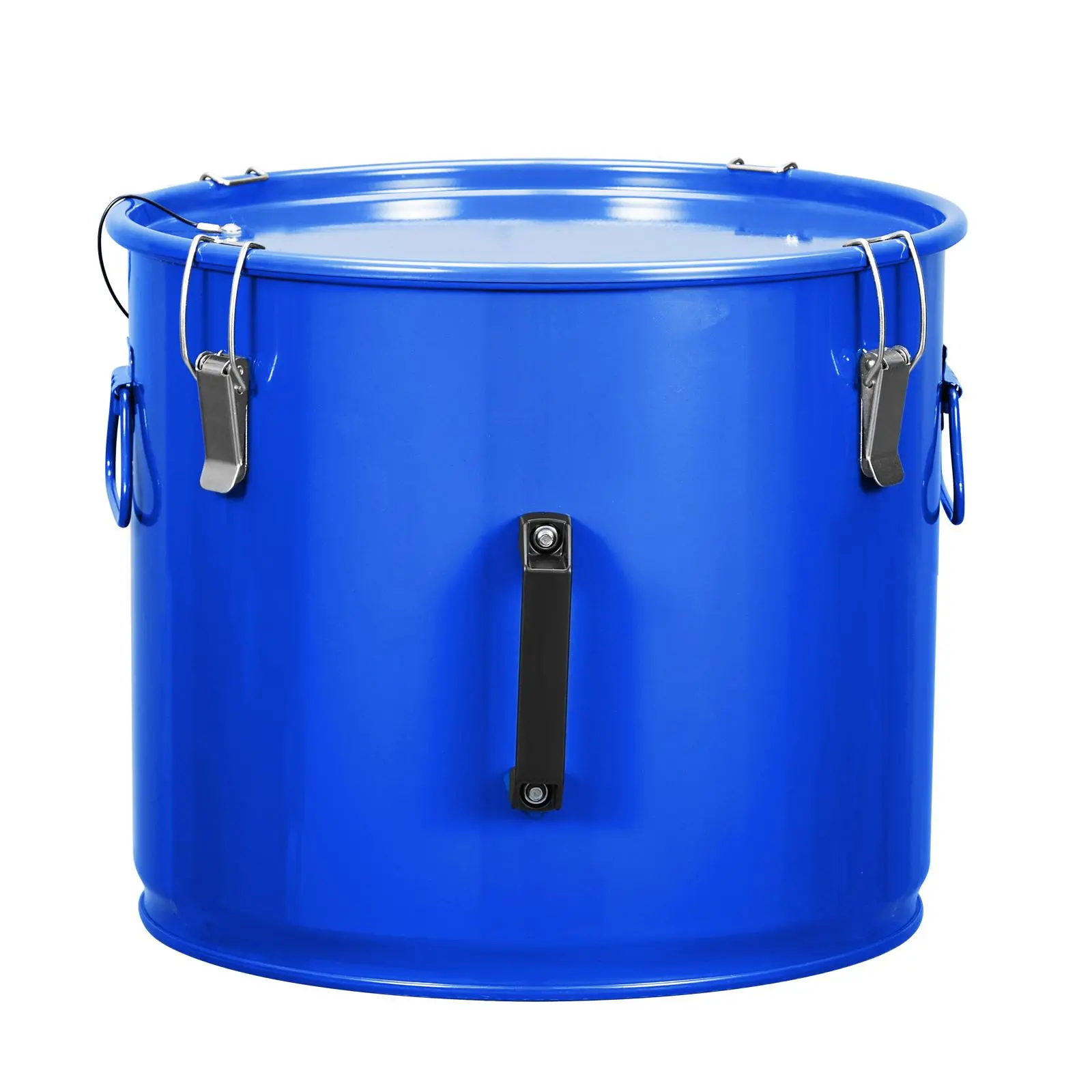 Commercial-Grade 8 Gal Fryer Grease Bucket, Leak-Resistant Oil Disposal Container with Locking Lid & Filter Bag, Rust-Proof Coated, Fryer Oil Bucket with Lid, Oil Disposal Caddy for Kitchen