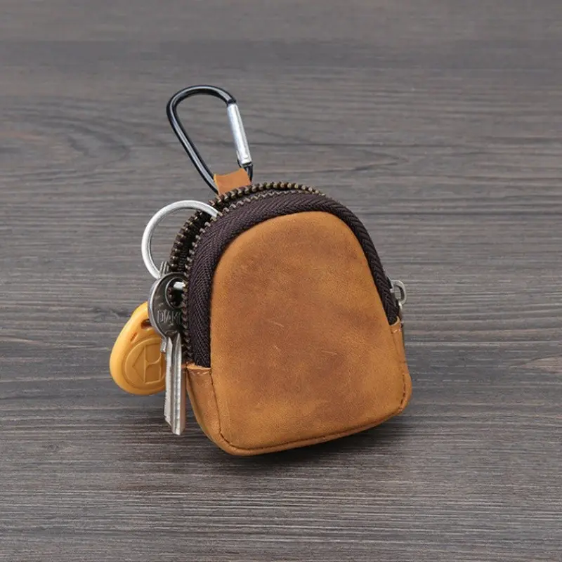 2026 New High-Quality Luxury Retro Keychain Wallet, Unisex Multi-Functional Coin Key Bag Pendant, Business Commute Card Holder Organizer