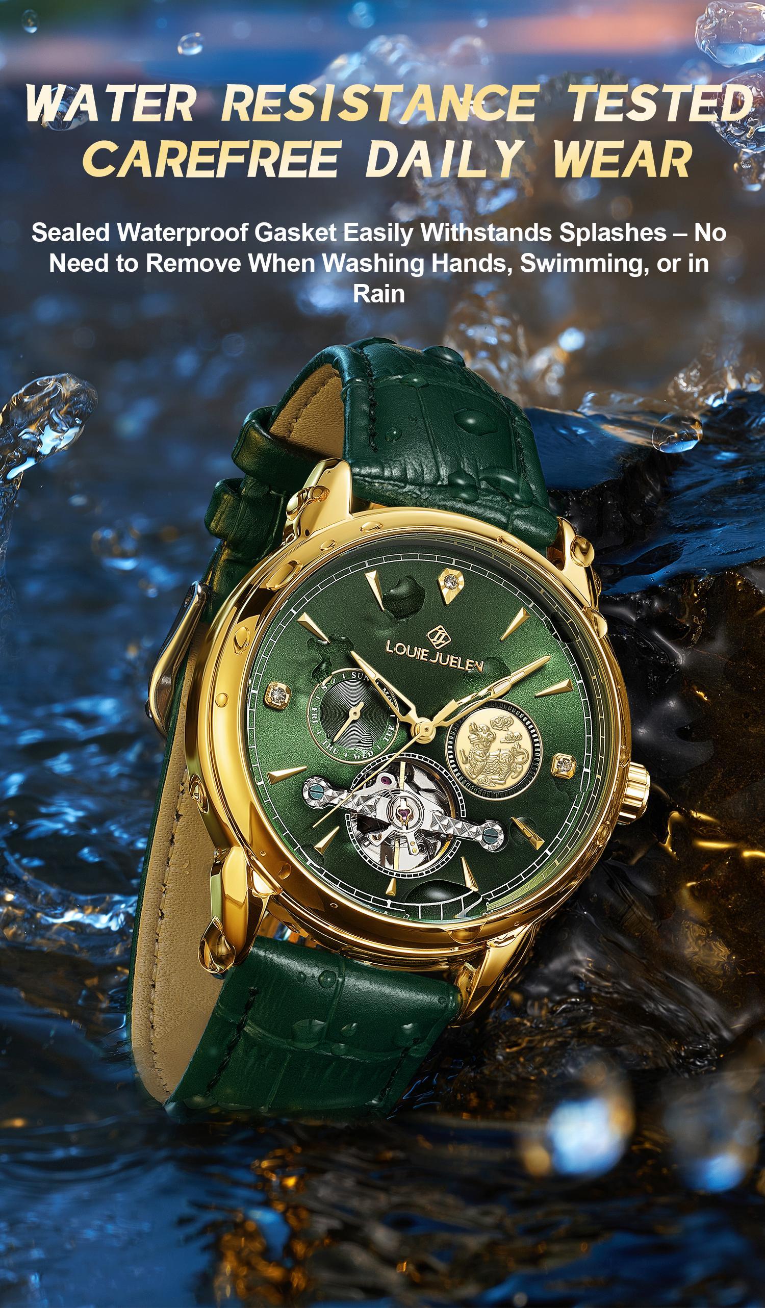 The 42mm Sapphire Chronograph for the Discerning Man.