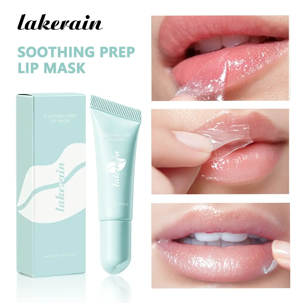 Gentle Peel-Off Lip Mask, Exfoliating Cooling & Soothing Treatment for Chapped Lips, Removes Dead Skin & Smooths for Flawless Lipstick Prep, Ideal for Dry, Flaky Lips & Pre-Makeup Emergency Care, Hydrating Lip Treatment