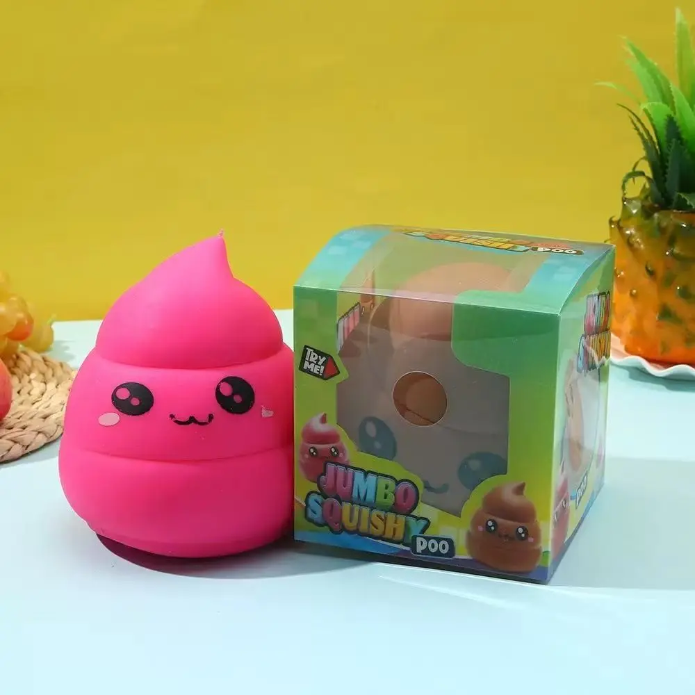 New Cartoon Poop Squishy Toy, Decompression Squishy, Novel and Funny Slow-Return Stress Relief Toy, Creative Venting Stress Reliever, Perfect for Fun and Relaxation