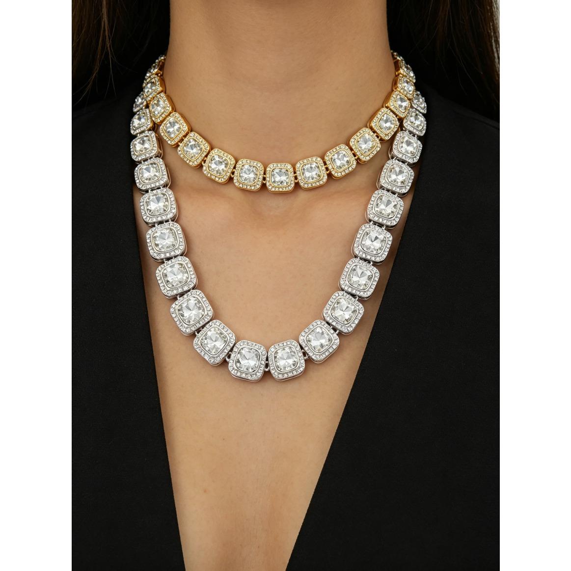 13MM Tennis Chain Necklace For Men Large Particles Moissanite Hip Hop Style Jewelry Accessories Luxury Iced Out Male Gift