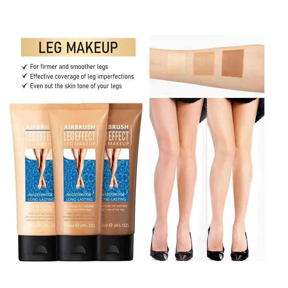 Leg Concealer Foundation, Body-Specific Bare Leg Magic, Even Skin Tone, Waterproof Long-Lasting, Lightweight, Unisex, Perfect for Summer