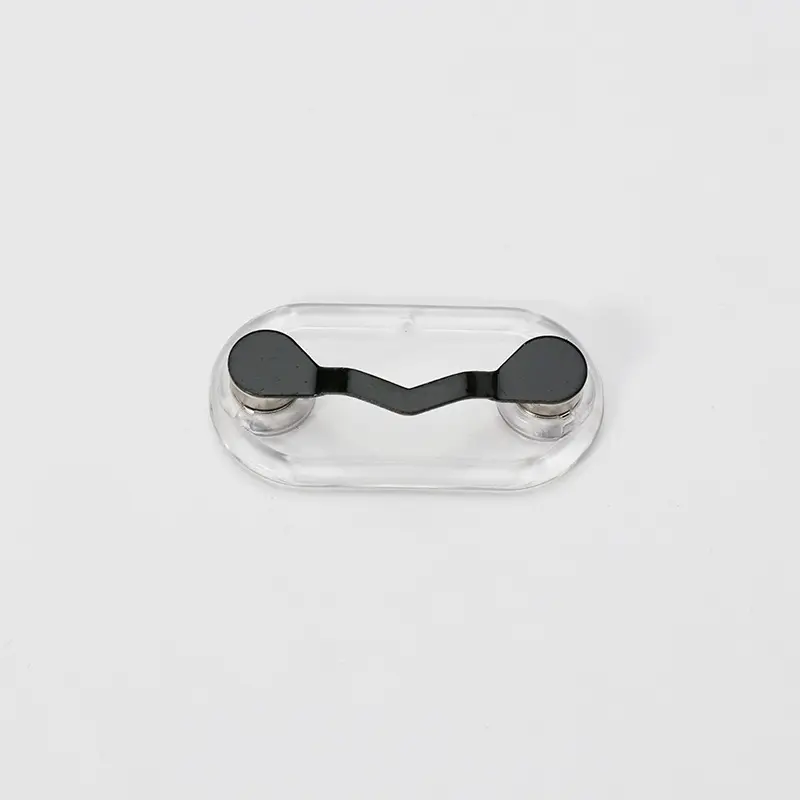 Magnetic Eyeglass Holder , Eyewear Shirt Clip for Men & Women, Stainless Steel Material,Strong magnet for secure fixation, not easy to fall off,Glasses Holders for Readers, Sunglasses & Work Badges