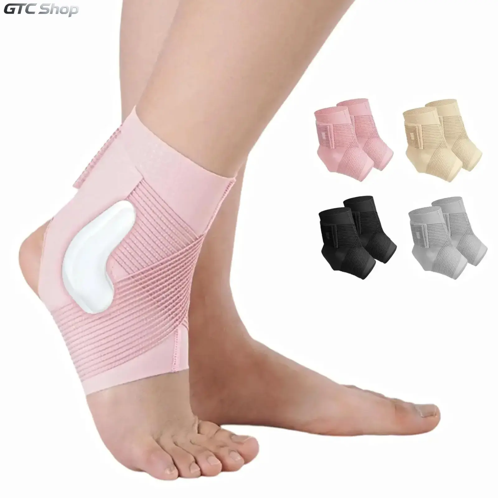 Ultra-Thin Lightweight Ankle Support Band - Sports Protective Gear for Sprain Prevention, Twisting Movement Support, Joint Protection