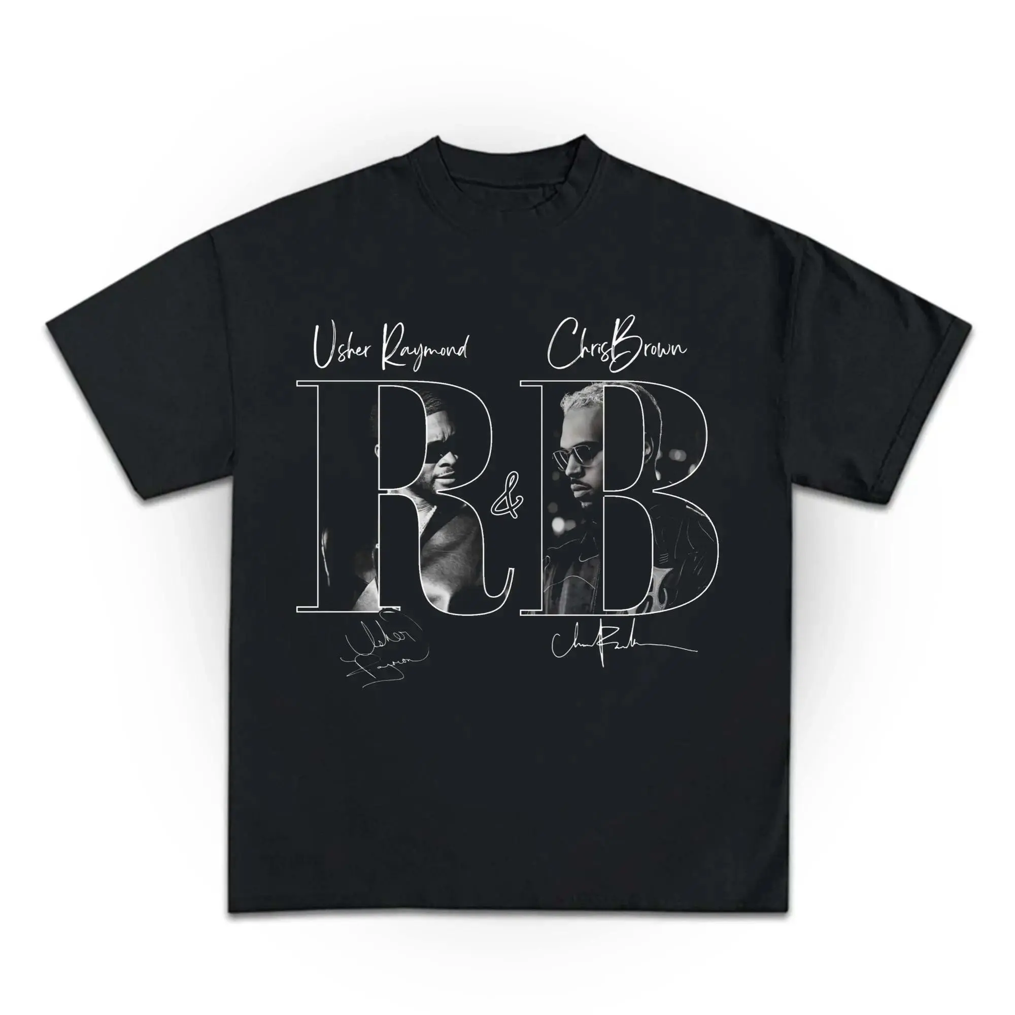 R&B Tour 2026 Graphic T-Shirt, Soft 100% Cotton Unisex Casual Shortsleeve Garment with Durable Digital Print, Clothes, Fabric, Tops, Graphic Art