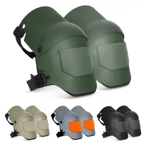 Ultra Flex Hybrid KneePro Professional Heavy-Duty Knee Pads Suitable for Construction Work, Gardening, Roofing & Flooring - Gel Cushioning & Shell for Men & Women, Built-In Gel Padding for Joint,,ear