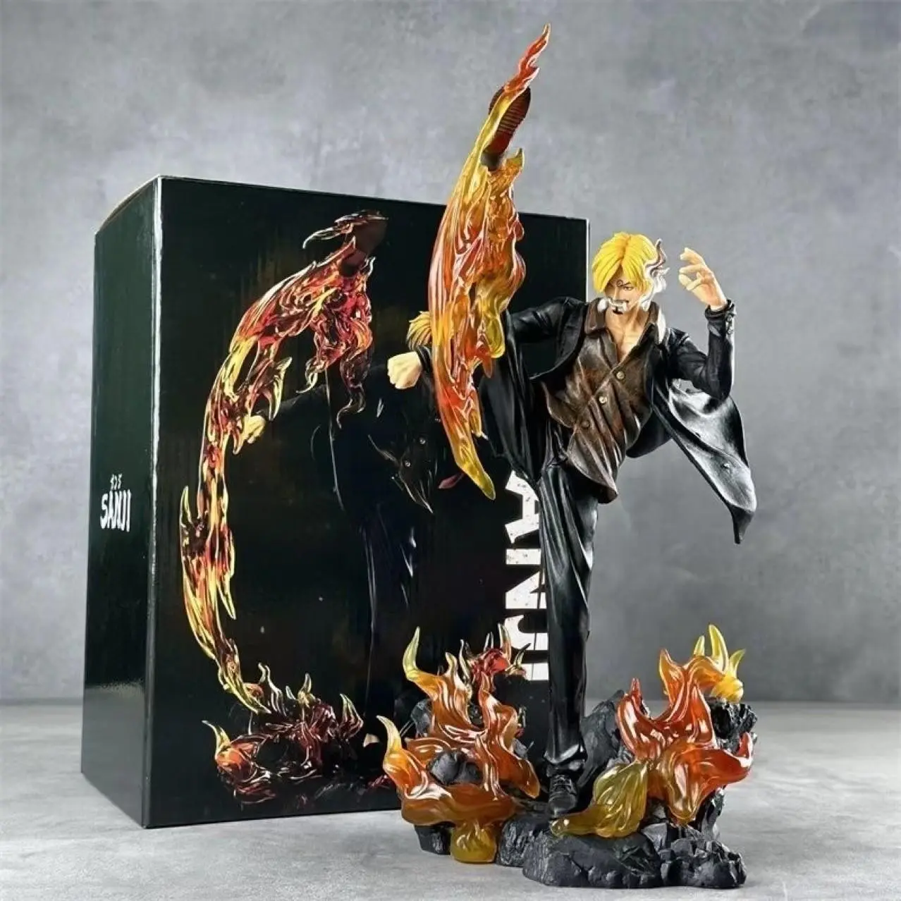 1 Piece Wf Sanji Straw Hat Crew Devil Fruit Three Main Force Gk Anime Figure Collectible Figurine, Collectible Model Toy, Perfect Gift for Fans