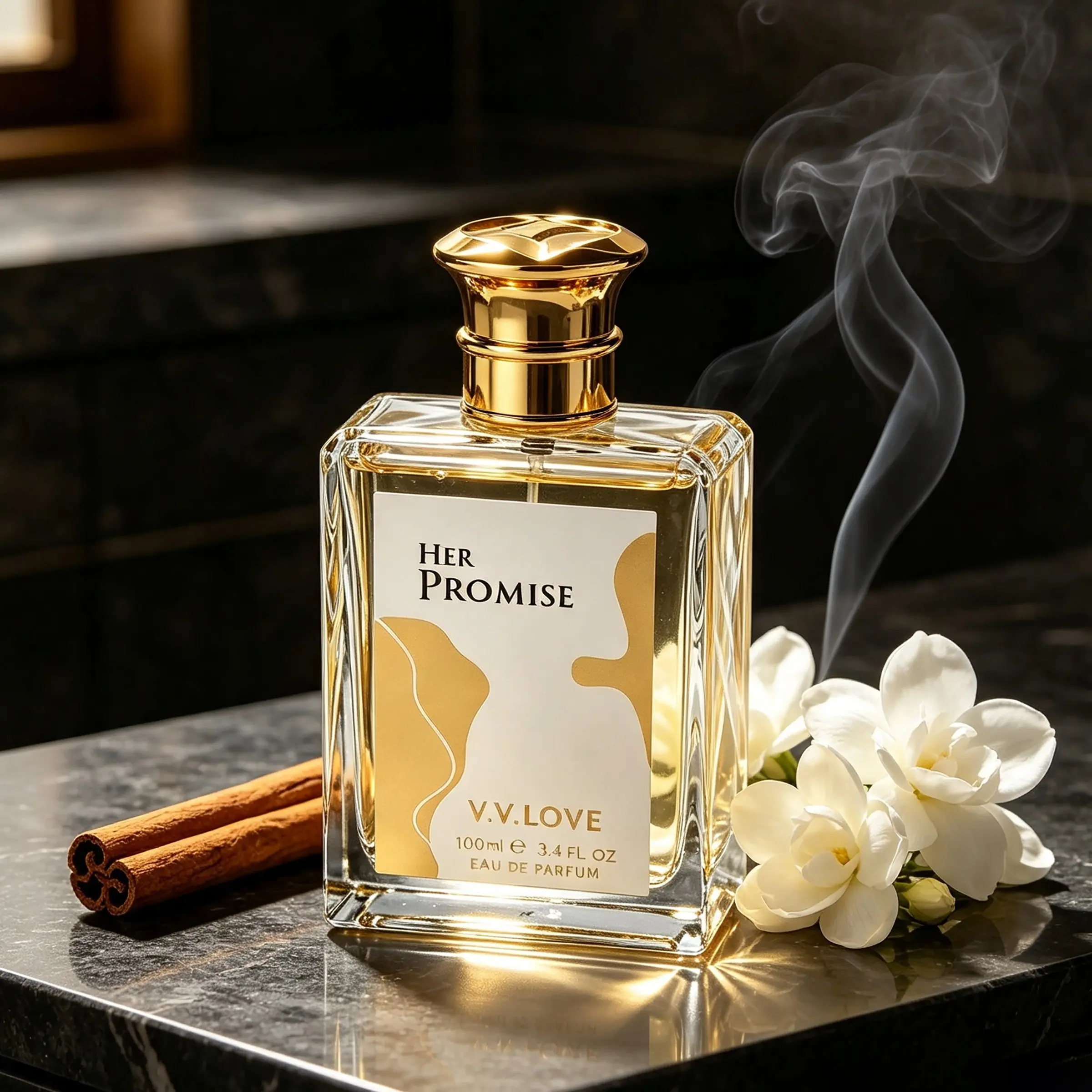 Perfume for Men and Women, Floral Oriental Aroma with Cinnamon Top, Jasmine & Incense Heart, Tonka & Vanilla Base, a Rich Warm Scent for Fall Night or Party, a Unisex Fragrance Gift of Cologne.