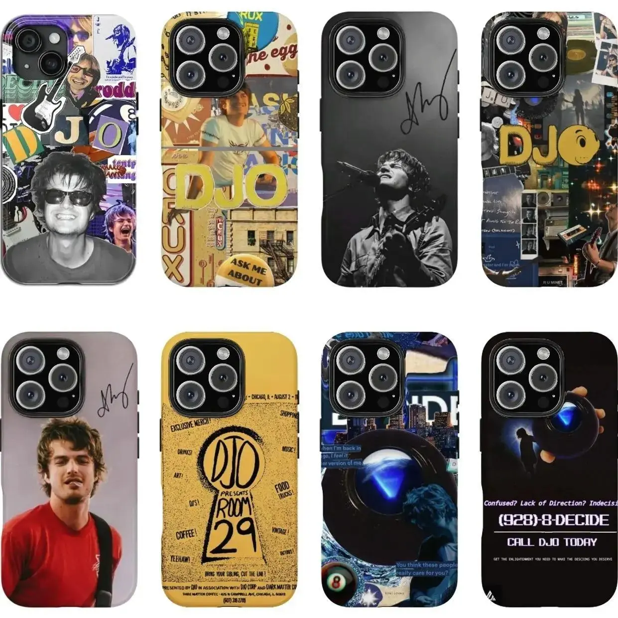 Joe Keery Djo Phone Case, Stranger Things Phone Case, Phone Case Suitable for iPhone 17-11 Pro Max/Plus and  Samsung Galaxy S23-25