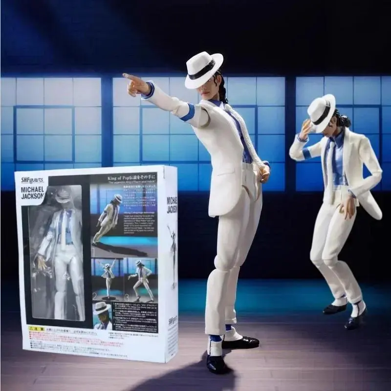 IN stock  New M-ichael J-ackson Smooth Criminal Moonwalk Collection  Action Figure Model Toys