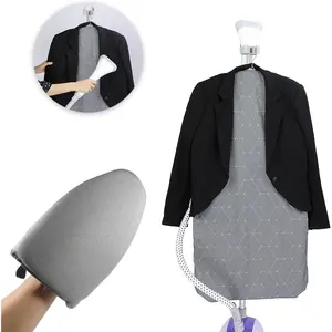 Hanging Steam Ironing Board with Stand, Steamer Pad for Clothes, Set with Ironing Gloves