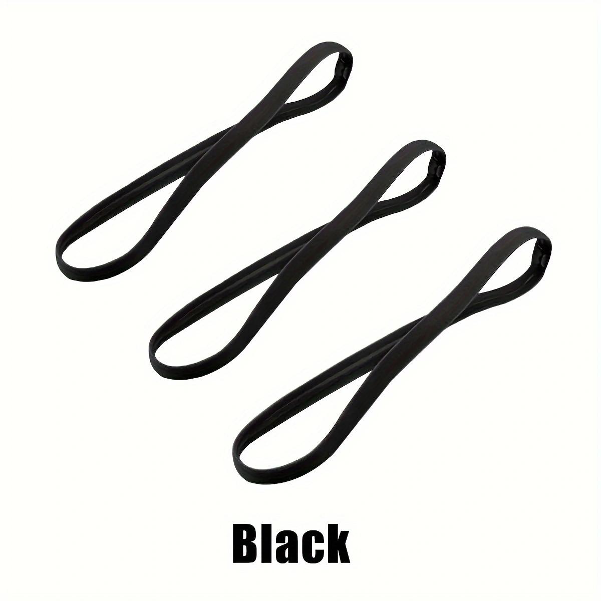 Solid Color Sports Headband, Elastic Headbands, 3 Counts/set High Elasticity Sweat Absorbing Headband, Non-slip Headband for Running Cycling Climbing