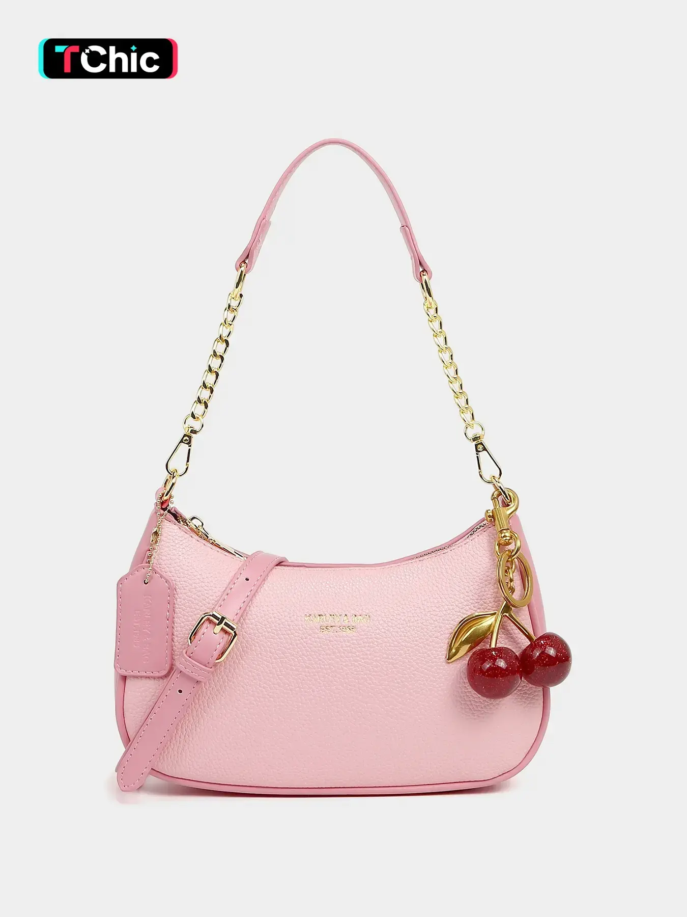 New Fashion Women's Saddle Bag, Classic Letter Pattern Design, PU Waterproof Shoulder Bag, Casual Style, All Seasons Use, Fashionable Saddle Bag, Cross Body Bags, Everyday Crossbody Bag, Casual Trendy Purses