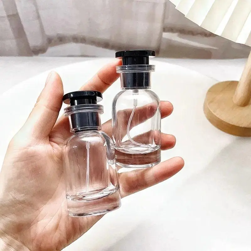 3PCS 30ml Perfume Bottle Spray High-end Glass Portable Travel High-end Perfume Bottle Empty Containers