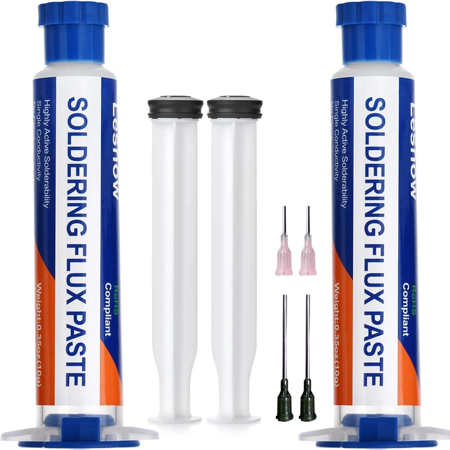 Solder Flux Paste, 2 sets No Clean Soldering Flux For Electronics Desoldering, Soldering, Solder Fluxs For Electronics Repair And Disassemble Electrical Components