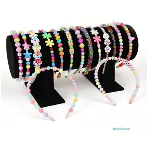DIY Bead Craft Kit, Handmade Jewelry Making Supplies for Bracelet Necklace Art Creation