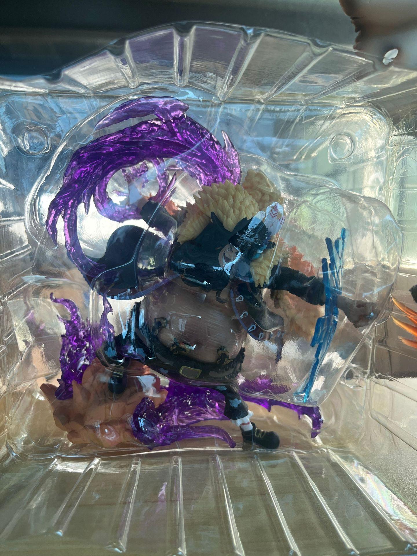 One Piece Blackbeard Marshall D Teach Figures Manga  Anime Figure Black Beard Gk Statue Model Collection Room Ornament Gift