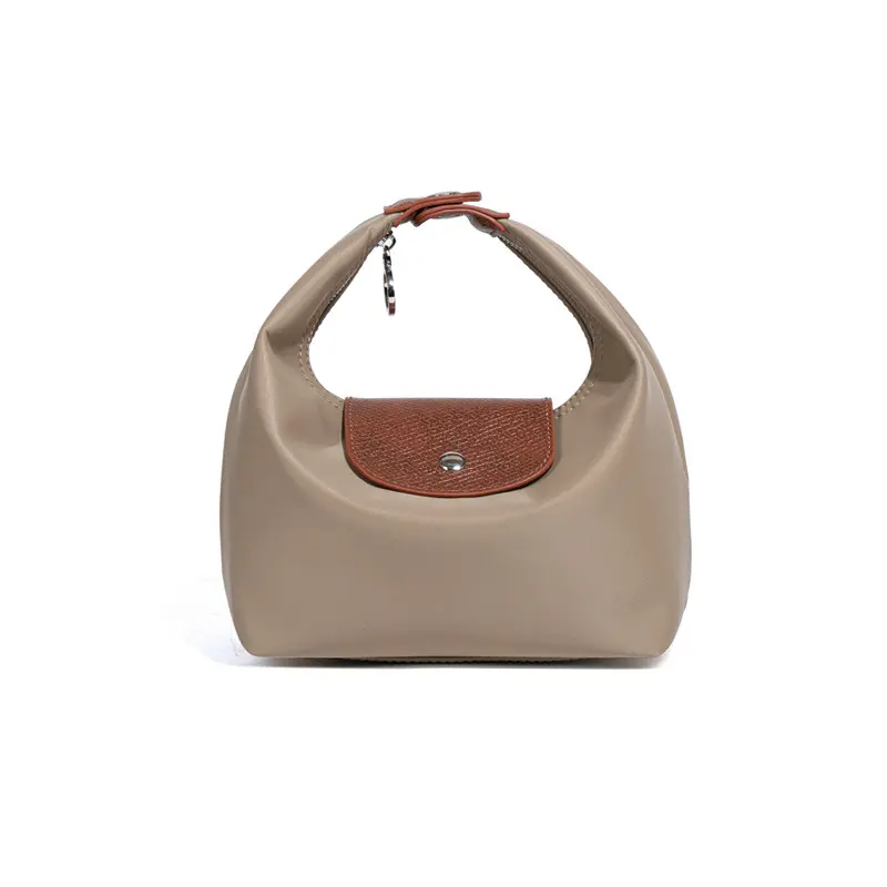 Women's Everyday Essential Crescent Bag - Lightweight Nylon Shoulder Purse with Adjustable Strap, Water Resistant, Stain Proof, Removable Design, Multiple Colors (Note: Store in a cool, dry place), Casual