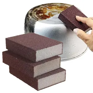 2026 New 3 Pack Magic Emery Cleaning Sponge, Powerful Rust Eraser, Multi-purpose Cleaner for Daily Kitchen Deep Cleaning of Pots and Cookware