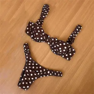 Dot Swimsuit 2026 Micro Bikinis Sexy Women Swimwear Female Push Up Swim Suit Brazilian Bathing Suits Beachwear Bandeau BiquiniBeach photography