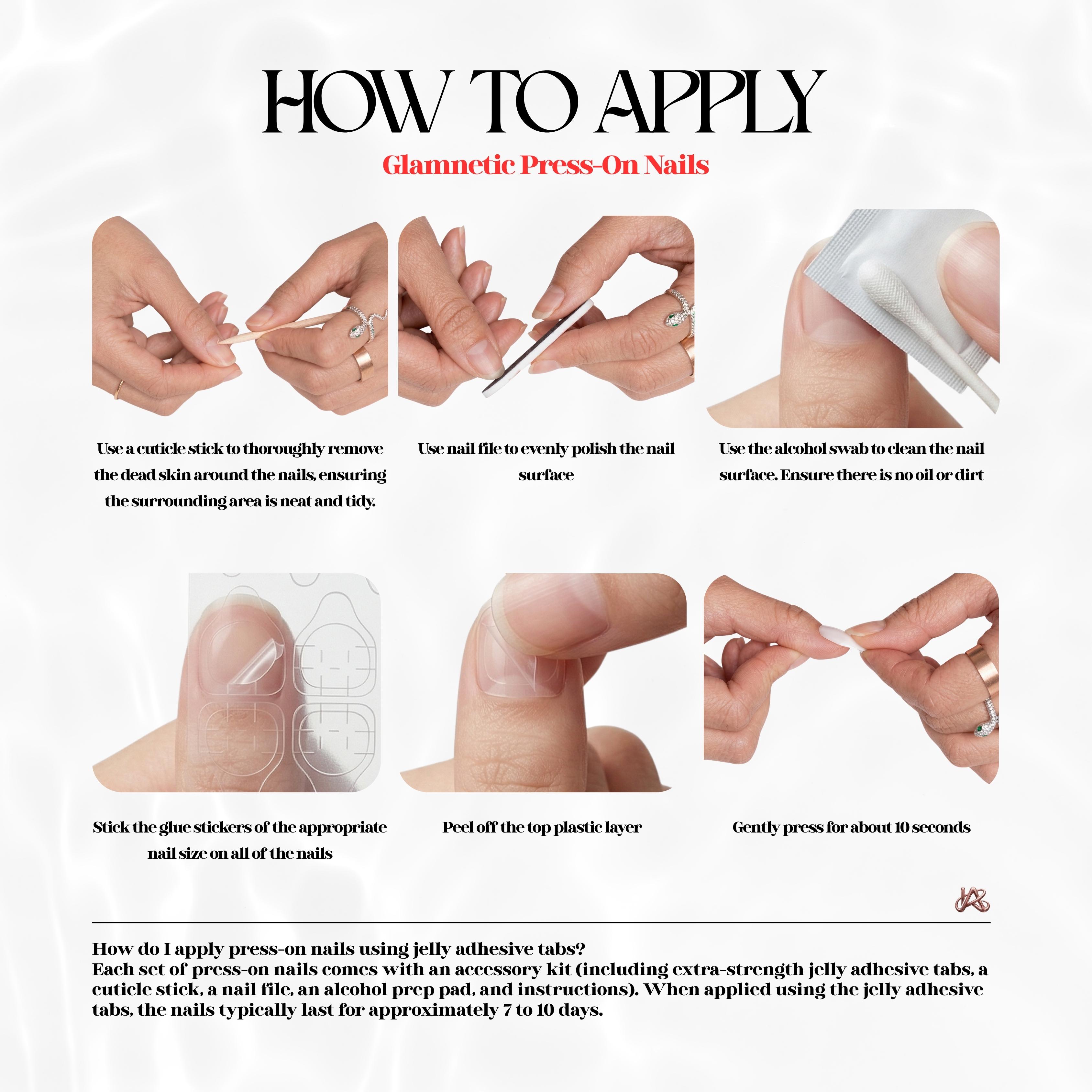 Press On Nail Collection - Reusable False Nails Kit for Women Iridescent Glitter Butterfly Press-on handmade kawaii caps Collector Dust Suction Adjustable wear everyday