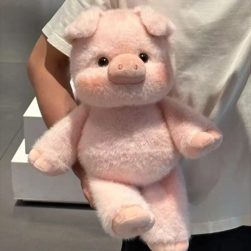 Cute Plush Pig Toy, Soft Plush Pillow, Round Plush Pig Doll, Cozy Bed Companion, Room Decor, Gift for Kids, Teens, Plush Lovers