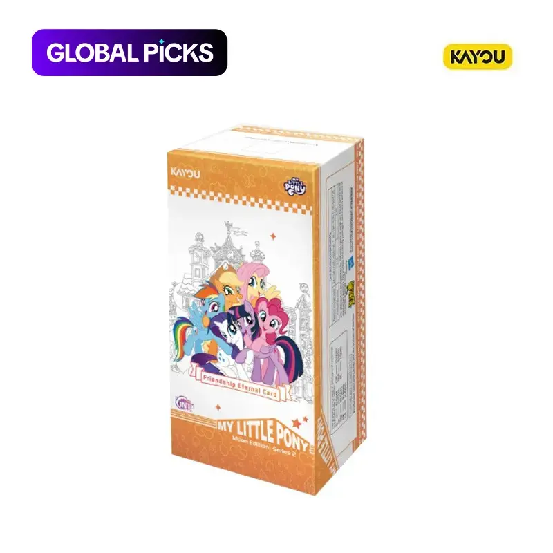 Genuine KAYOU My Little Pony Cards, Original Sealed Shining Moon Pack My Little Pony Moon Edition SEA-Friendship Eternal Card, Collectible Trading Cards, Card Collectibles #GLOBAL PICKS