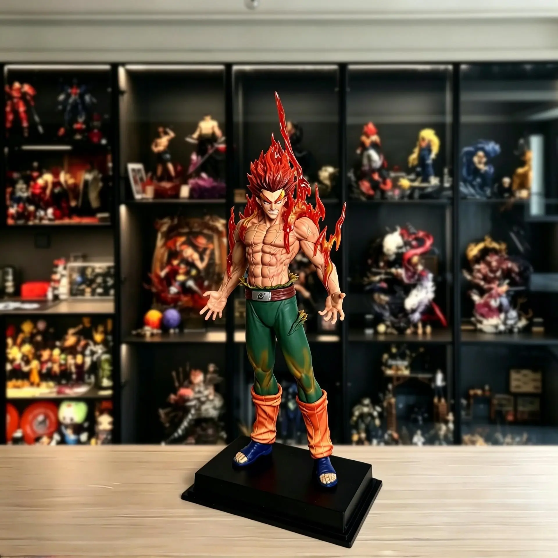 Naruto Figurine Collectible Figure Ten Years Haku Night Kai Gk Eight Gates Statue, Anime Action Figures Model Car Dashboard Ornament, Gift Collection