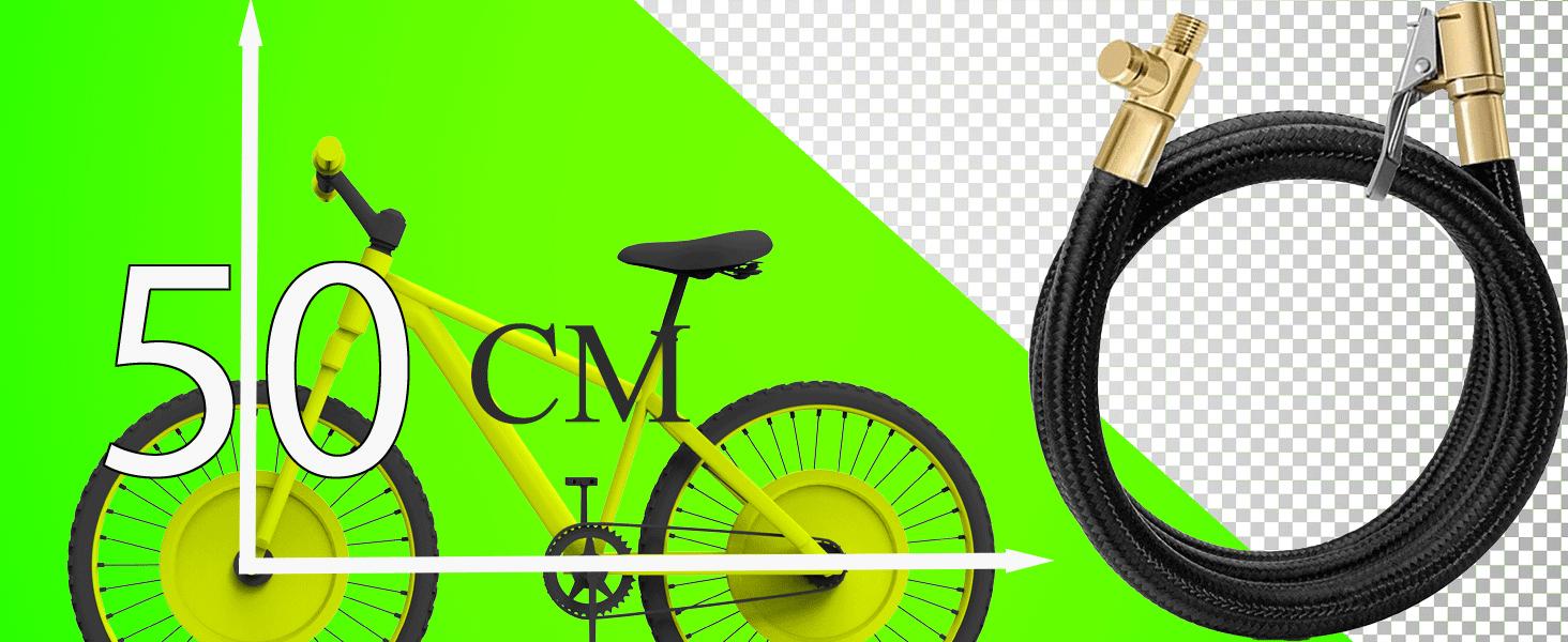 Air Chuck Adapter with Clip Lock, Brass Tire Inflator Nozzle Connector, 250PSI No Leakage Tire Chuck for Vehicle Compressor Pump & Inflation Tool