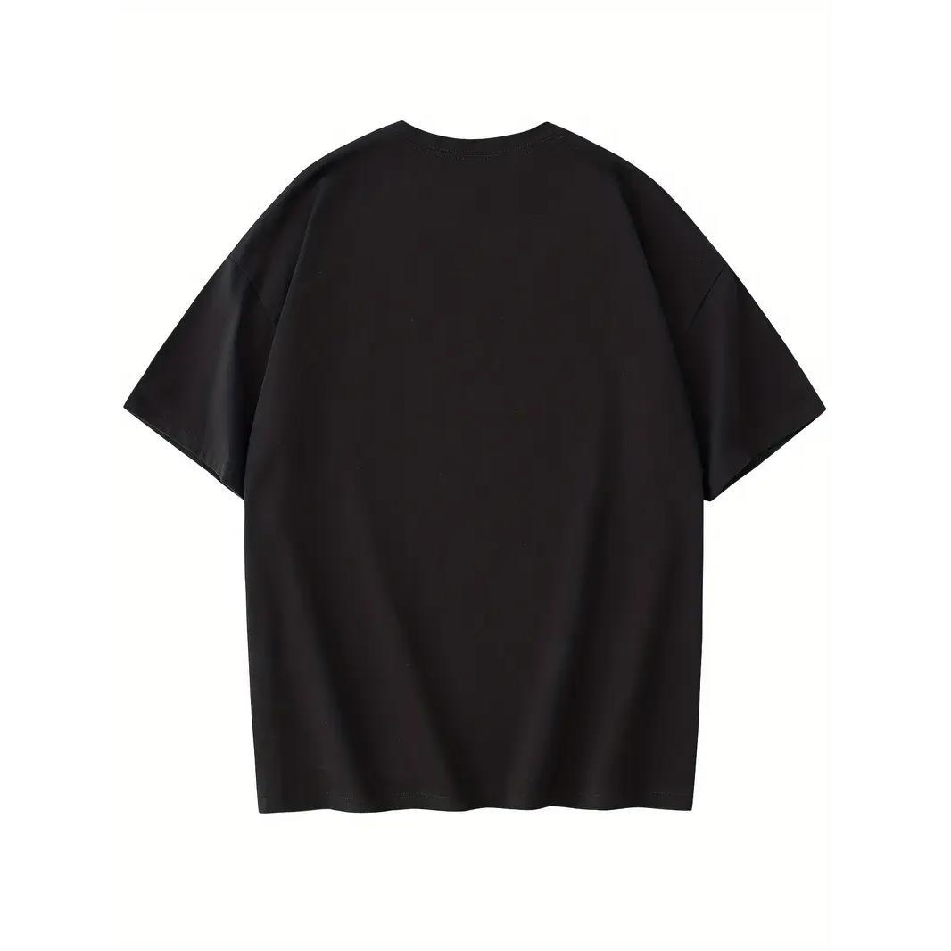 I Axolotl Questions Retro Graphic T-Shirt for Boys & Girls – Fun Casual Short Sleeve Tee with Bold Colorful Design, Round Neck, Soft Stretch Fabric, Perfect for Summer Men's Crew Neck Short Sleeve T-Shirts Cotton Printed Round Neck T-Shirt