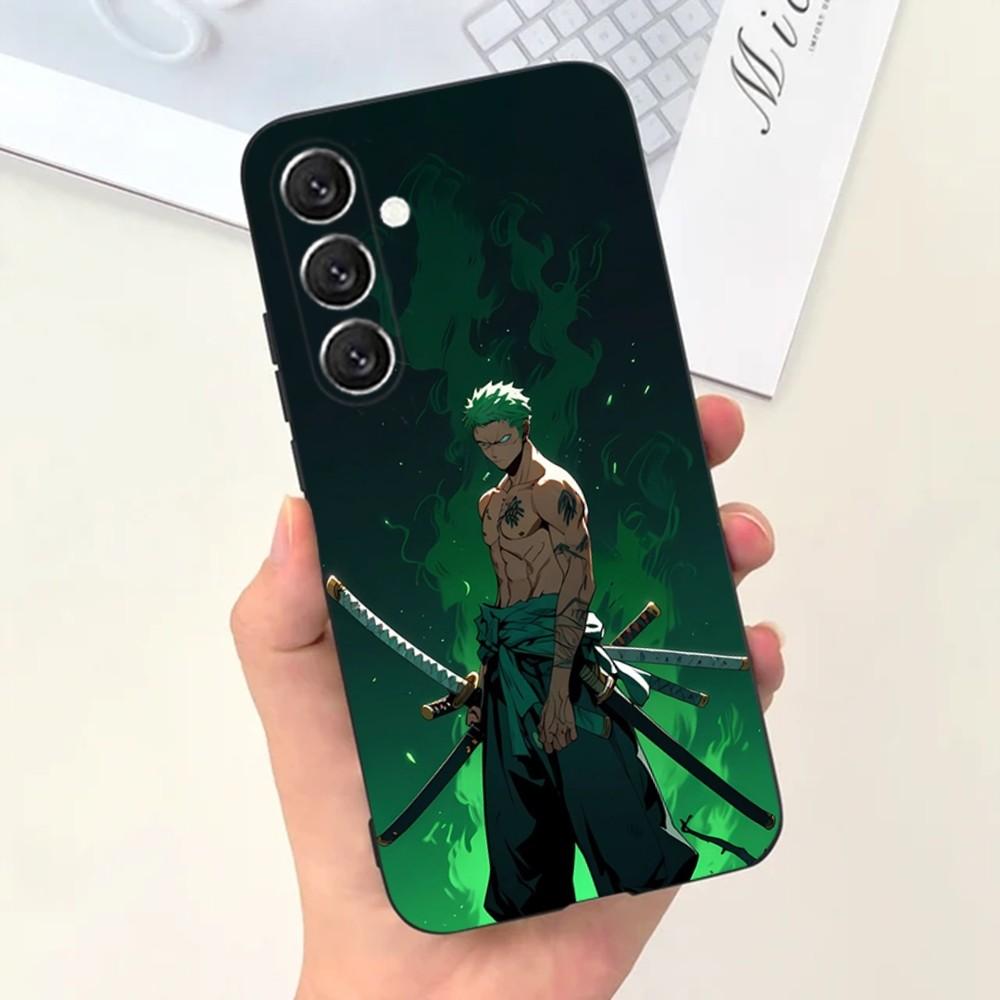 Anime Z-oro Phone Case For SamsungS26 S25,S24,S23,S22,S21Ultra,A14 A15 A16 A35,Plus,Fe,Lite,5G Black Cover