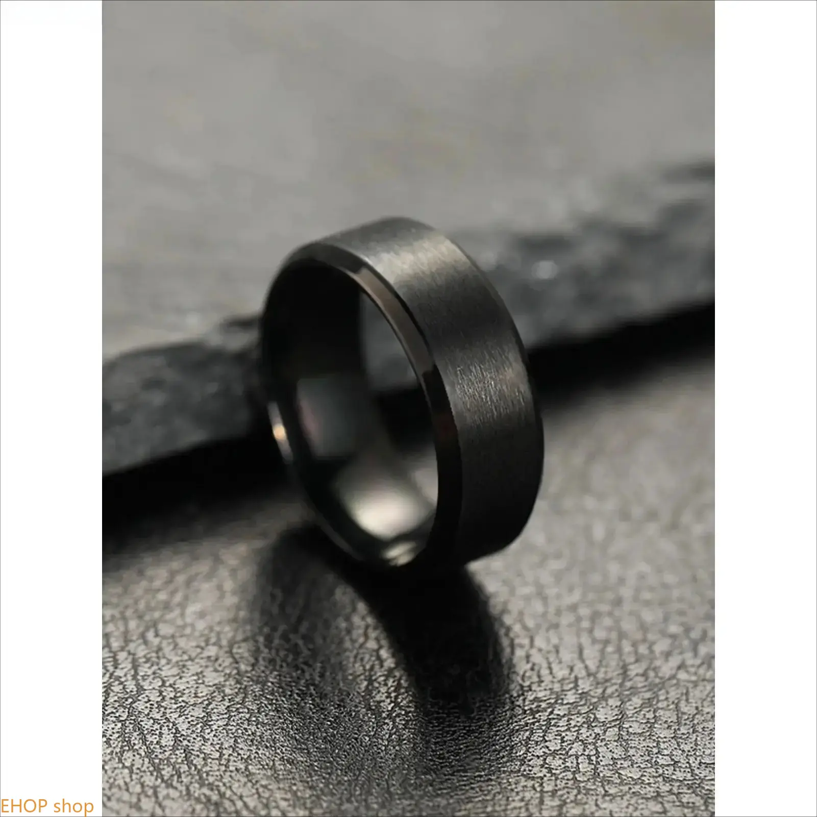 Stainless Steel Rings for Men & Women - Simple Plain, Minimalist Casual Versatile Accessory for Everyday Wear