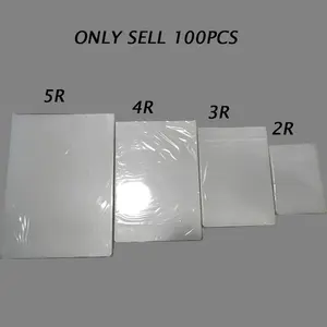 100PCS. 55 Mic 2R 3R 4R 5R Thermal Laminating Film PET For Photo/Documents/Files/Card/Picture Lamination Pouch Laminator Hot Laminator Film