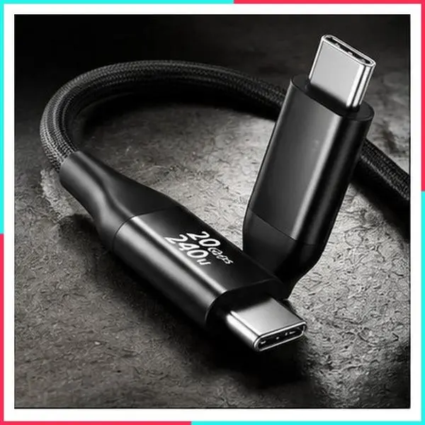 USB C Monitor Cable 3.3FT, 4K@144Hz USB 3.2 Gen 2x2 Display Cable