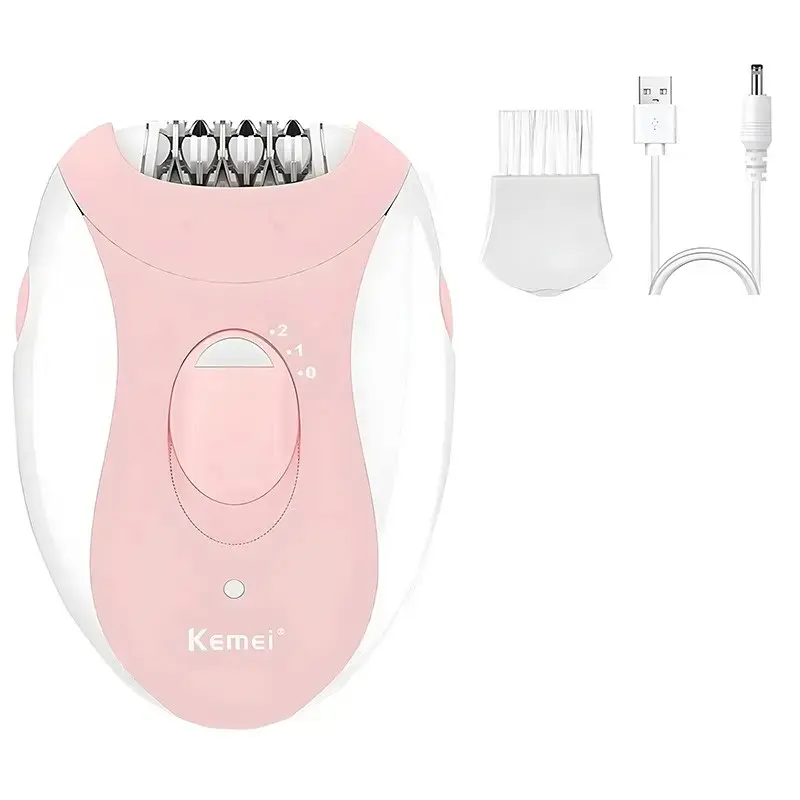 USB Rechargeable Women's Electric Hair Removal Device, Compact Portable Waterproof Body Epilator, Lightweight Design