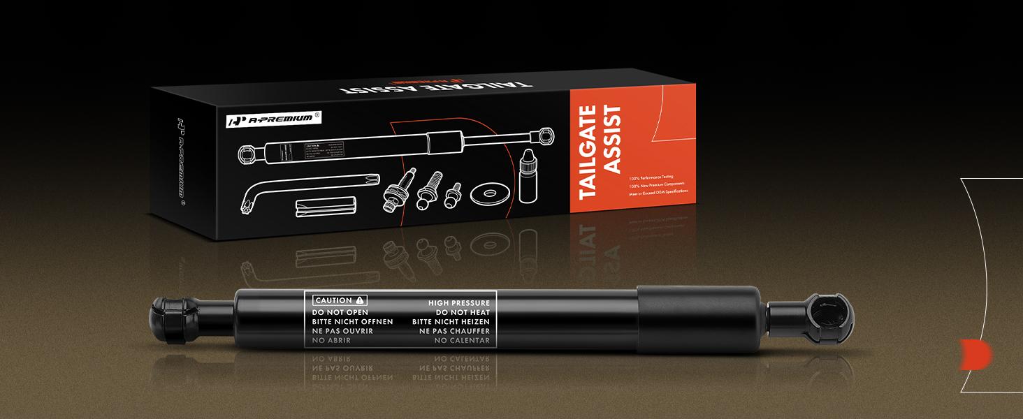 THE WELL KEPT Tailgate Assist Shock Strut Replacement for Dodge Trucks Ram 1500 Ram 2500 Ram 3500 2002-2009