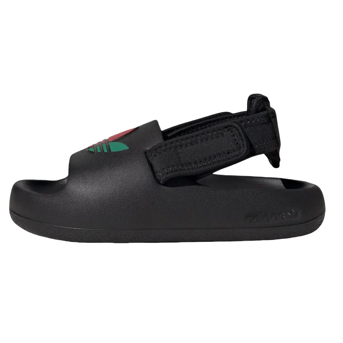 Adidas adiFOM Adilette Slide C 'Black Scarlet Green' JP5526