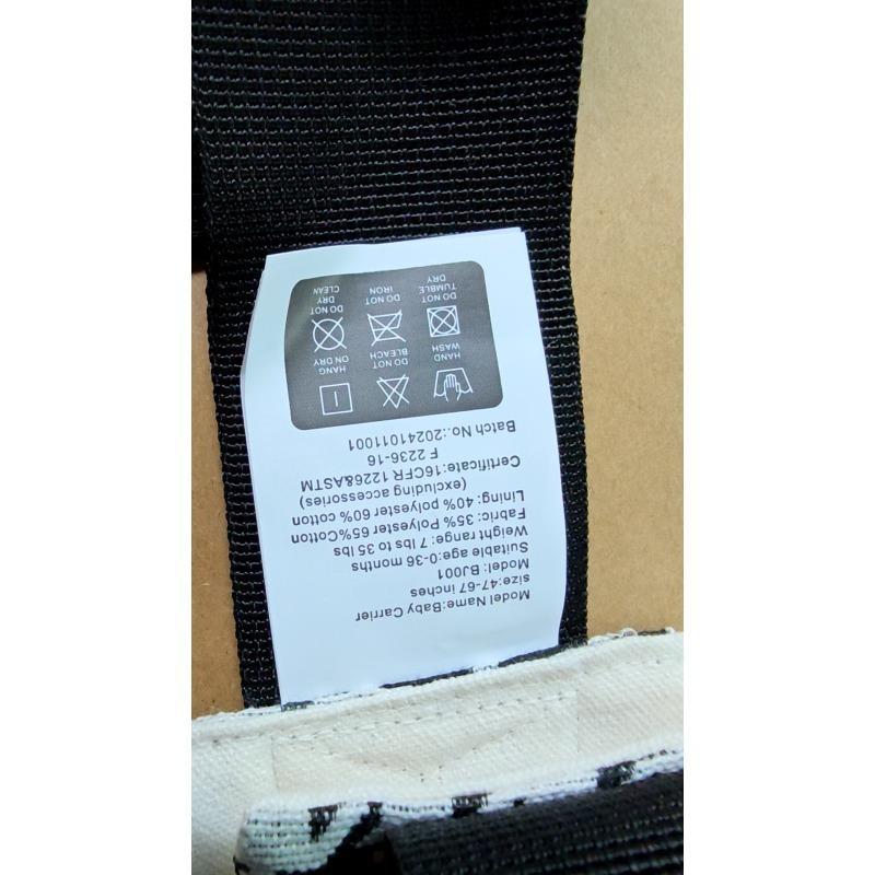 Adjustable Ergonomic Straps | Lightweight, Hands-Free Carrier — Supports up to 45 lbs