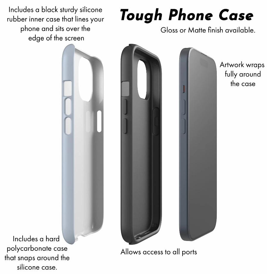 Resident Evil: Requiem — Pattern & Film 2-in-1 Phone Case — Exclusive Fan Edition (Compatible with iPhone 17, 16, 15, 14, 13)