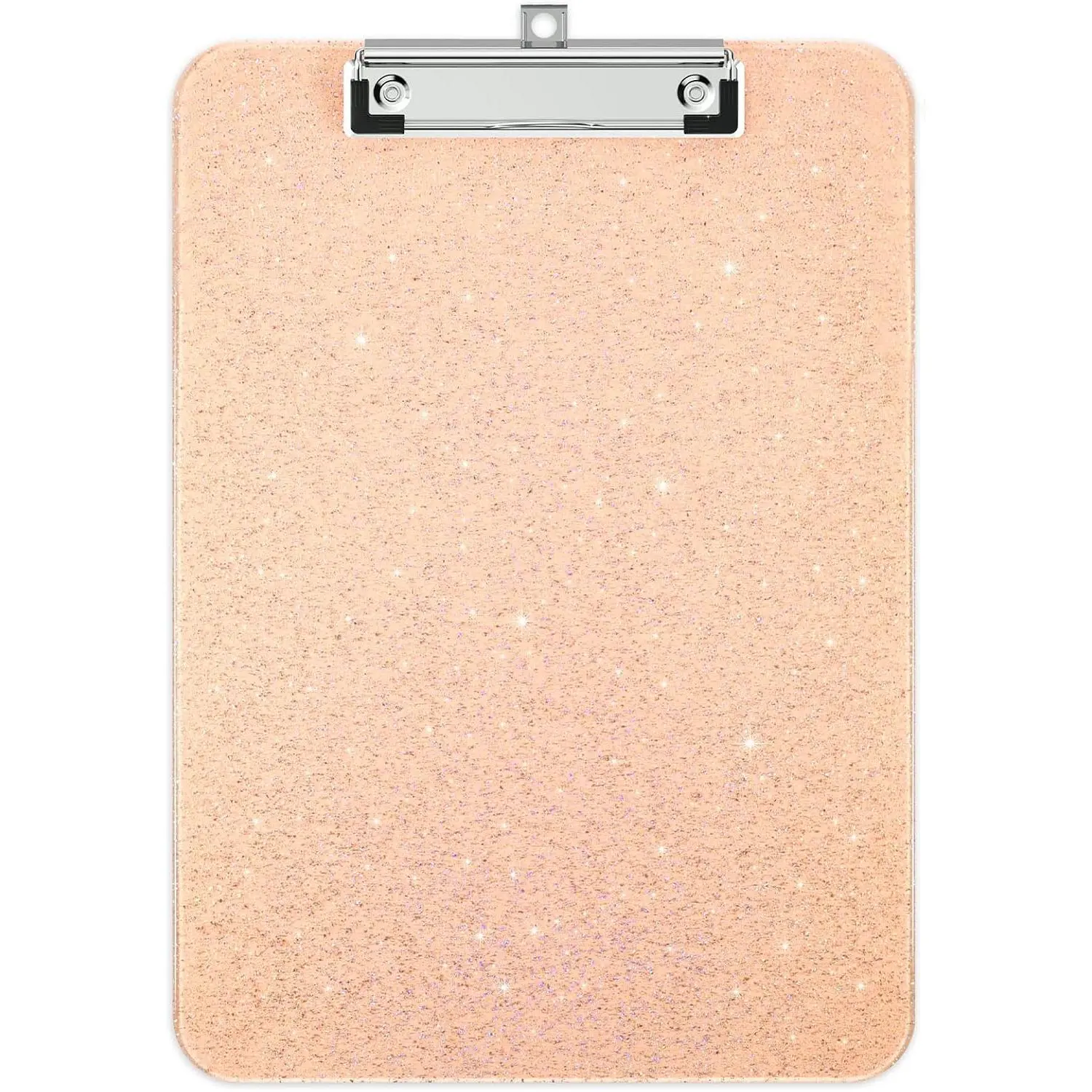 A4 Plastic Glitter Clipboard, 12.5 x 9'' Sparkly  Clip Board | Letter Size for Classroom, Students, Teacher, Nurse, Office & School Supplies
