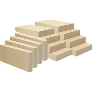 12PCS Firebricks Size 9" X 4-1/2" X 1-1/4" for Wood Stove Fireplaces Brick Fireplace